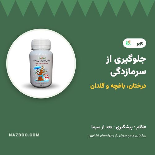 جلوگیری از سرمازدگی گیاهان و درختان؛ محافظت از باغچه و گلدان در یخبندان