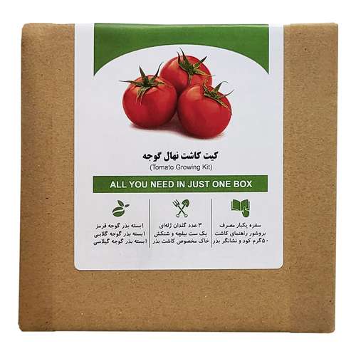 مجموعه کاشت بذر گوجه