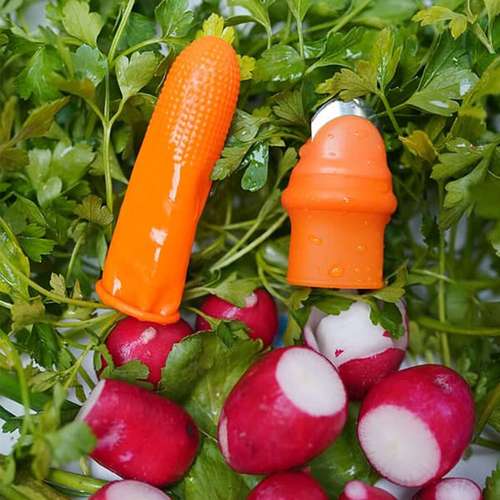 silicone thumb knife