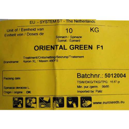 Oriental Green spinach